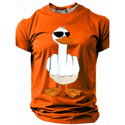 Funny Duck 3D Print T-Shirt – Wear Your Personality