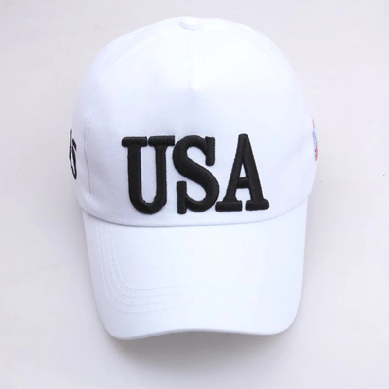 USA Flag Embroidered Baseball Cap – Classic Patriotic Style