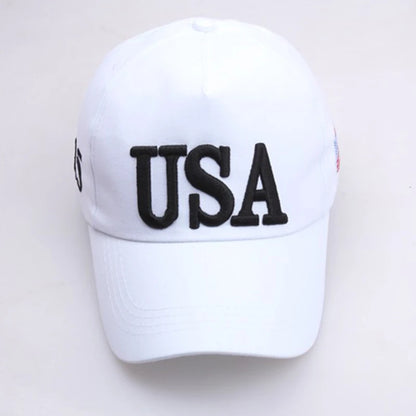 USA Flag Embroidered Baseball Cap – Classic Patriotic Style
