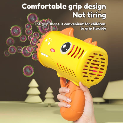35-Hole Dinosaur Bubble Blower – Endless Bubbles, Endless Fun