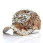 Rhinestone Shiny Baseball Cap – Glamour Meets Street Style