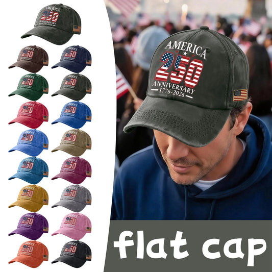 America 250th Anniversary Vintage Baseball Cap – Commemorate History