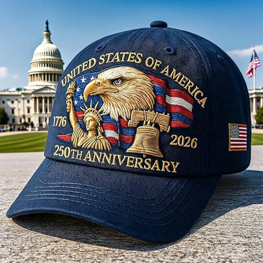 USA 250th Anniversary Baseball Cap – A Timeless Patriotic Tribute