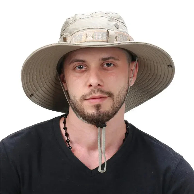Summer Bucket Hat — UV Protection Wide Brim | Hiking, Beach & Safari Cap