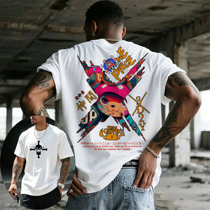 One Piece Skull T-Shirt | Anime Streetwear Graphic Tee