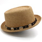 Classic Pork Pie Straw Hat – Timeless Style Meets Summer Comfort