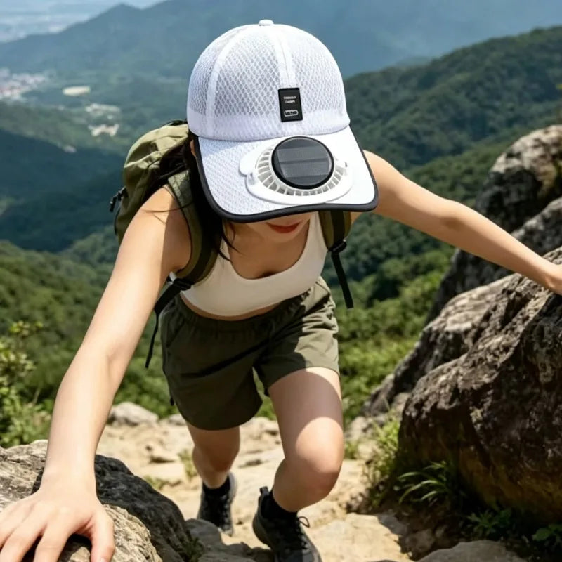 Solar Cooling Fan Baseball Cap – The Ultimate Outdoor Innovation