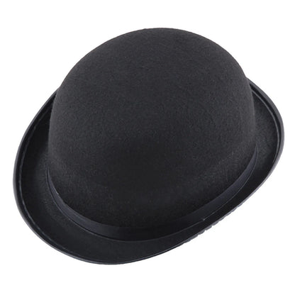 Classic Black Bowler Hat – The Ultimate Performance Prop