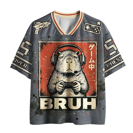 Summer Fun Guinea Pig Theme 3D Print Sport Breatha Quick-Dry Men Women V-Neck TShirt Outdoor Street Casual Parent-child Clothing