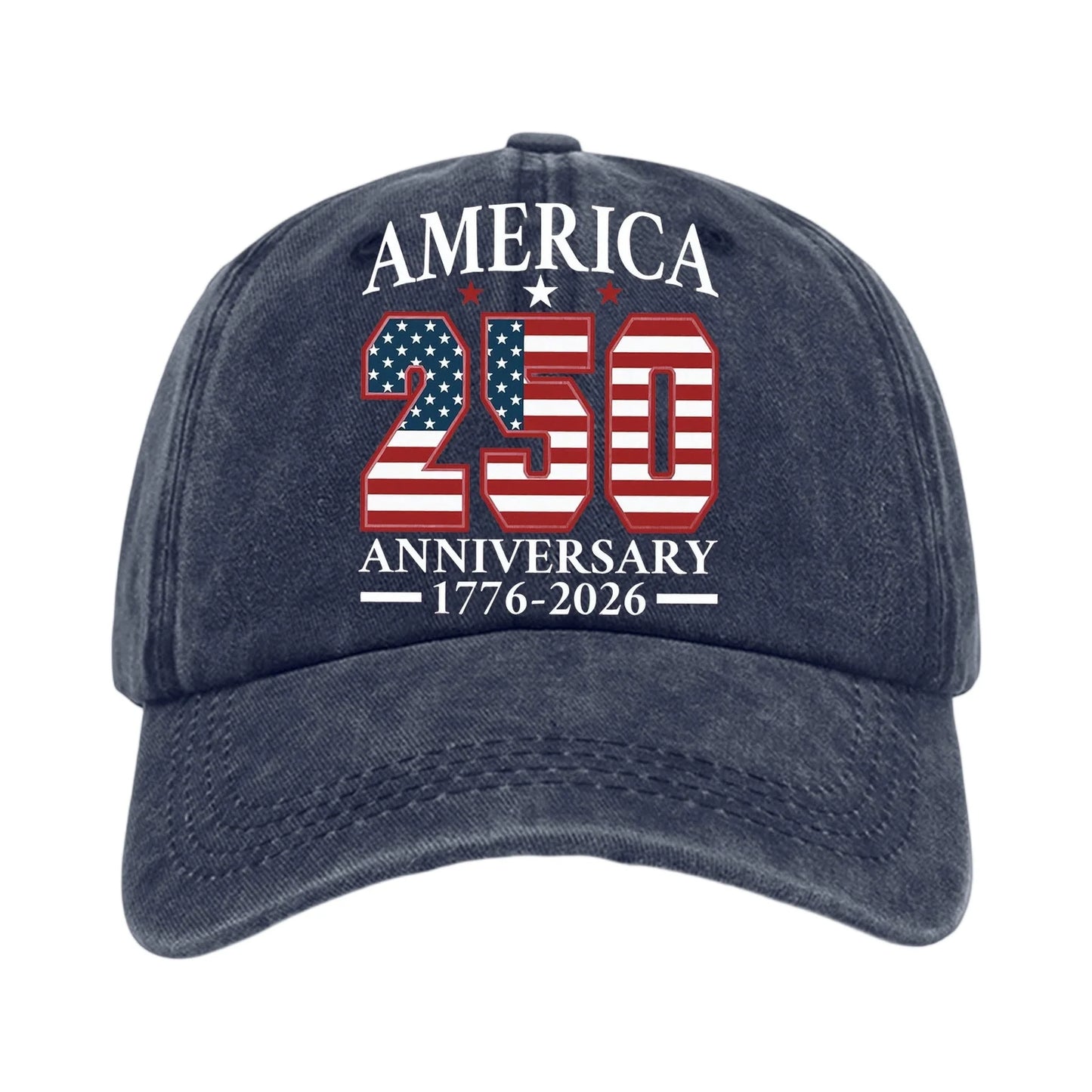 America 250th Anniversary Vintage Baseball Cap – Commemorate History