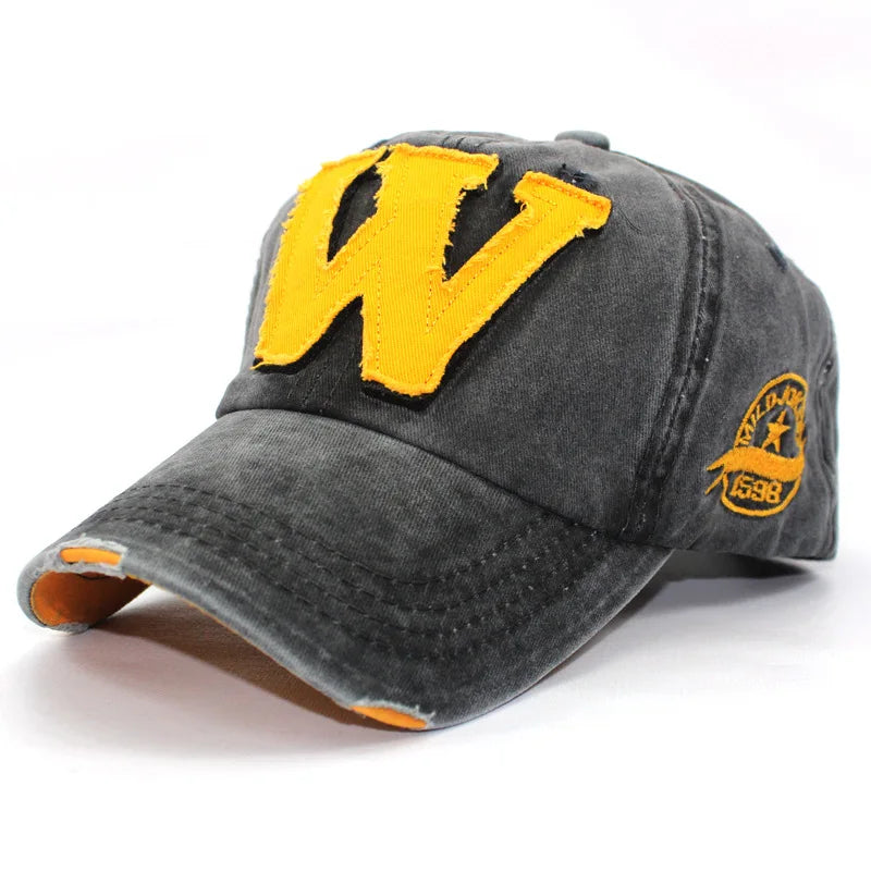 Vintage Washed Cotton Dad Hat Unisex Adjustable Baseball Cap - Promotion Sale