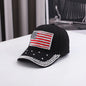 USA American Flag Baseball Cap – Patriotic Bling Meets Street Style