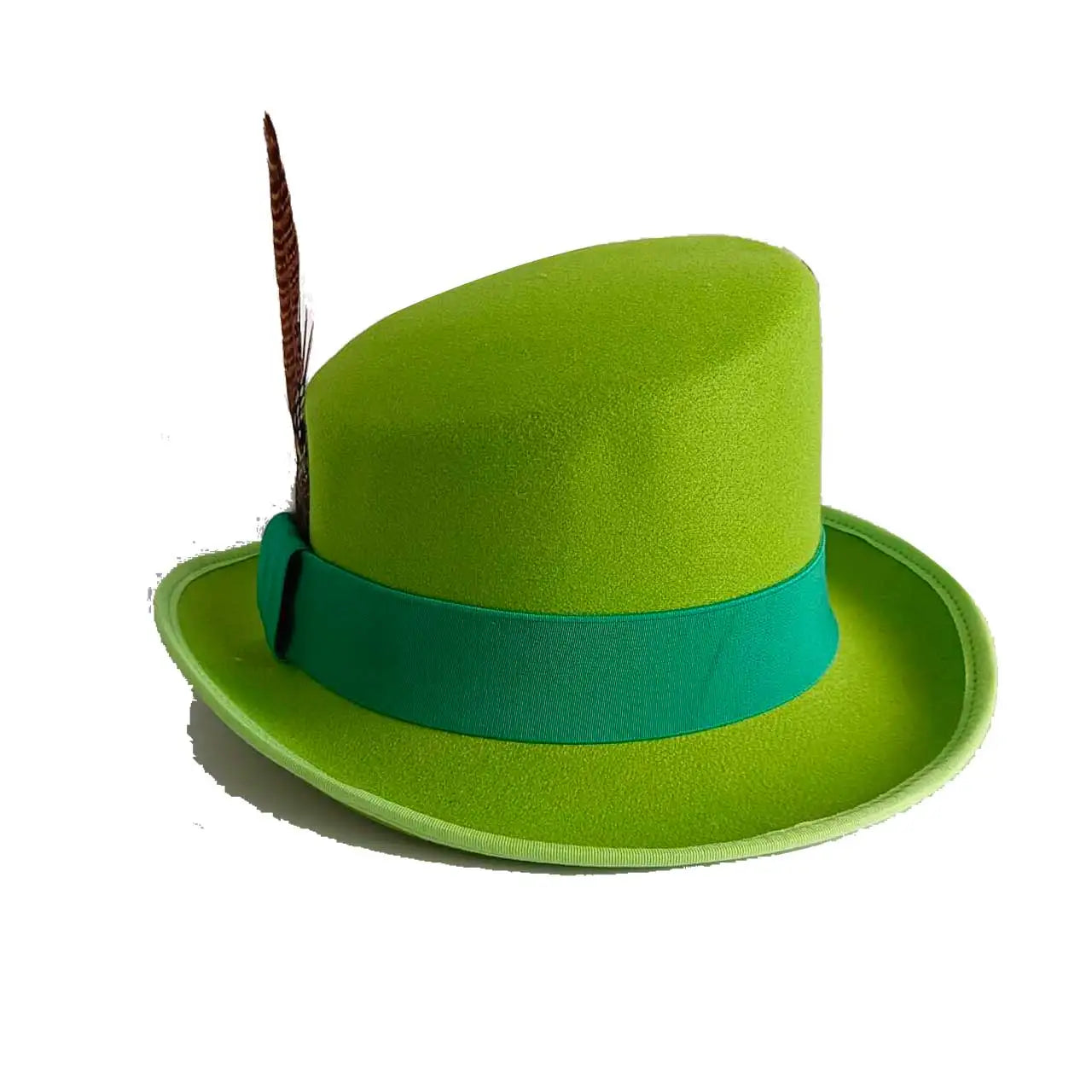 Large High-Top Fedora Hat – Gentleman's Bowler Hat British Style Magic Hat for Men Women 20 Colors