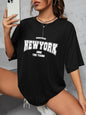 Women’s New York 1968 Graphic Oversized T-Shirt – Urban Vintage Aesthetic