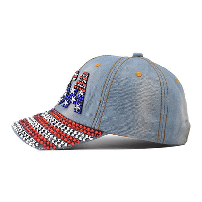 Unisex Striped Baseball Cap – Classic Style, Effortless Comfort