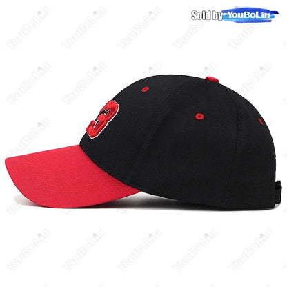 Letter "A" 3D Embroidered Two-Tone Cap – Classic Style Meets Modern Detail