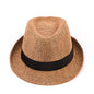 Cotton Linen Jazz Hat – Refined Style for the Modern Gentleman