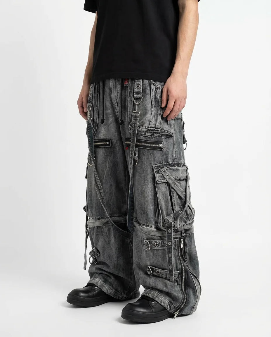 Tactical Workwear Jeans – Y2K Utility Meets Streetwear