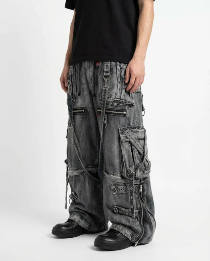 Tactical Workwear Jeans – Y2K Utility Meets Streetwear