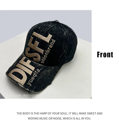 DIFSFL Embroidered Bandhnu Baseball Cap – Unique Urban Style