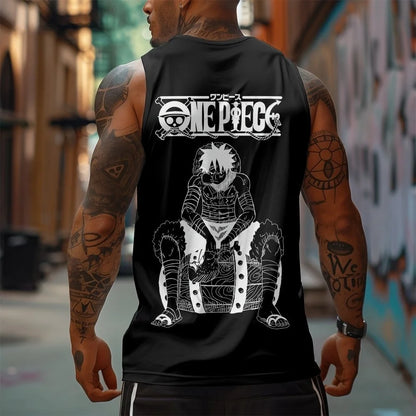 ONE PIECE Monkey D. Luffy Tank Top – Your Ultimate Summer & Gym Essential