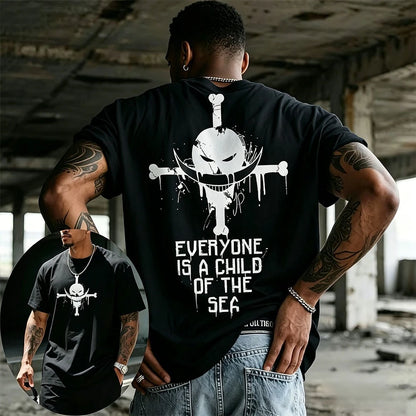 One Piece Skull T-Shirt | Anime Streetwear Graphic Tee