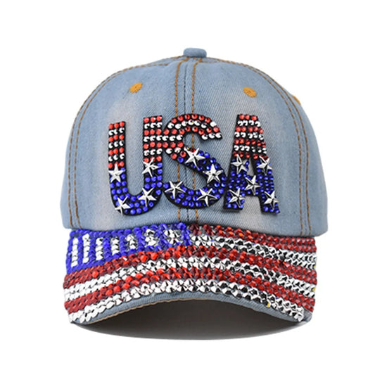 Iron Planet Studio Unisex Striped Baseball Cap – Adjustable Cotton Hat for Men and Women