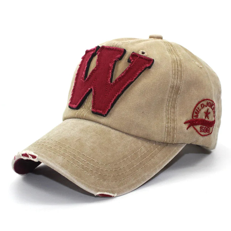 Vintage Washed Cotton Dad Hat Unisex Adjustable Baseball Cap - Promotion Sale