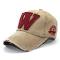 Vintage Washed Cotton Dad Hat Unisex Adjustable Baseball Cap - Promotion Sale