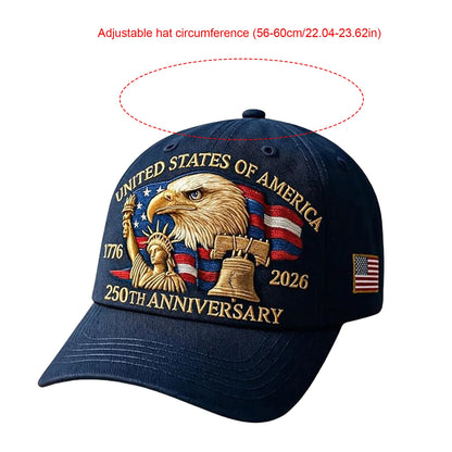 USA 250th Anniversary Baseball Cap – A Timeless Patriotic Tribute