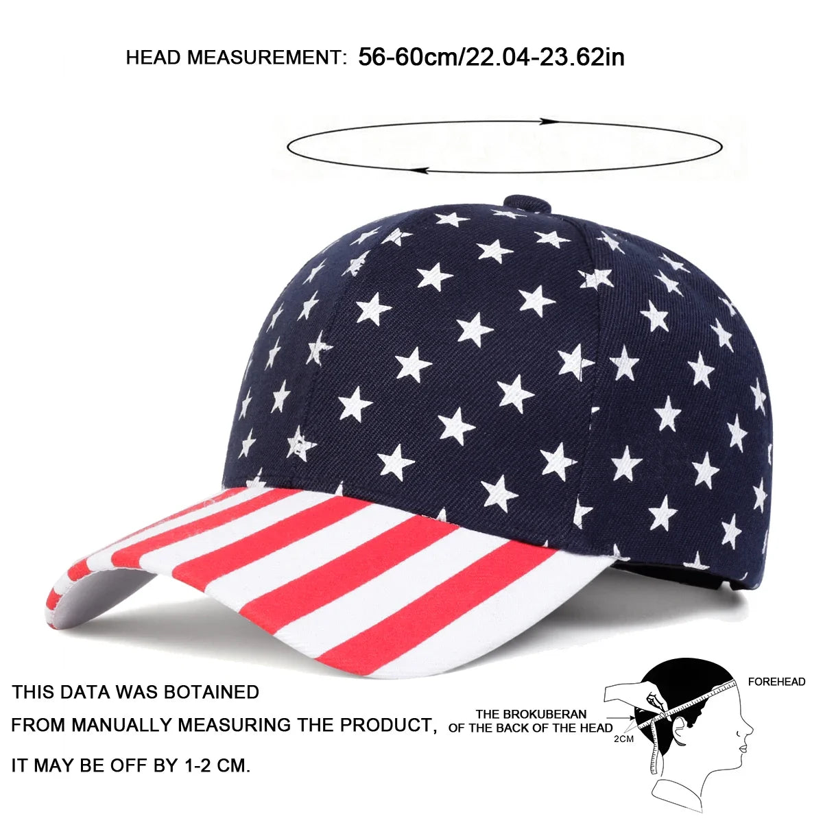 Unisex American Flag Baseball Cap – Patriotic Outdoor Essential
