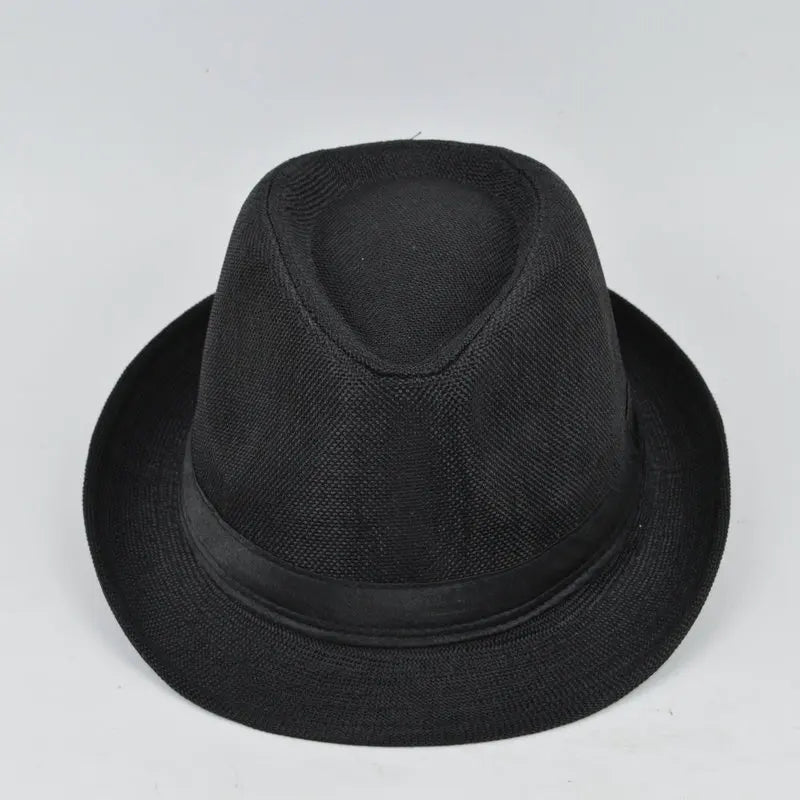Cotton Linen Jazz Hat – Refined Style for the Modern Gentleman