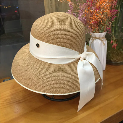 Bucket Hat Summer Hats for Women Fishing Hat Woolen Rhinestone Solid Color Basin Hat Leisure Outdoor Beach Sun Hat