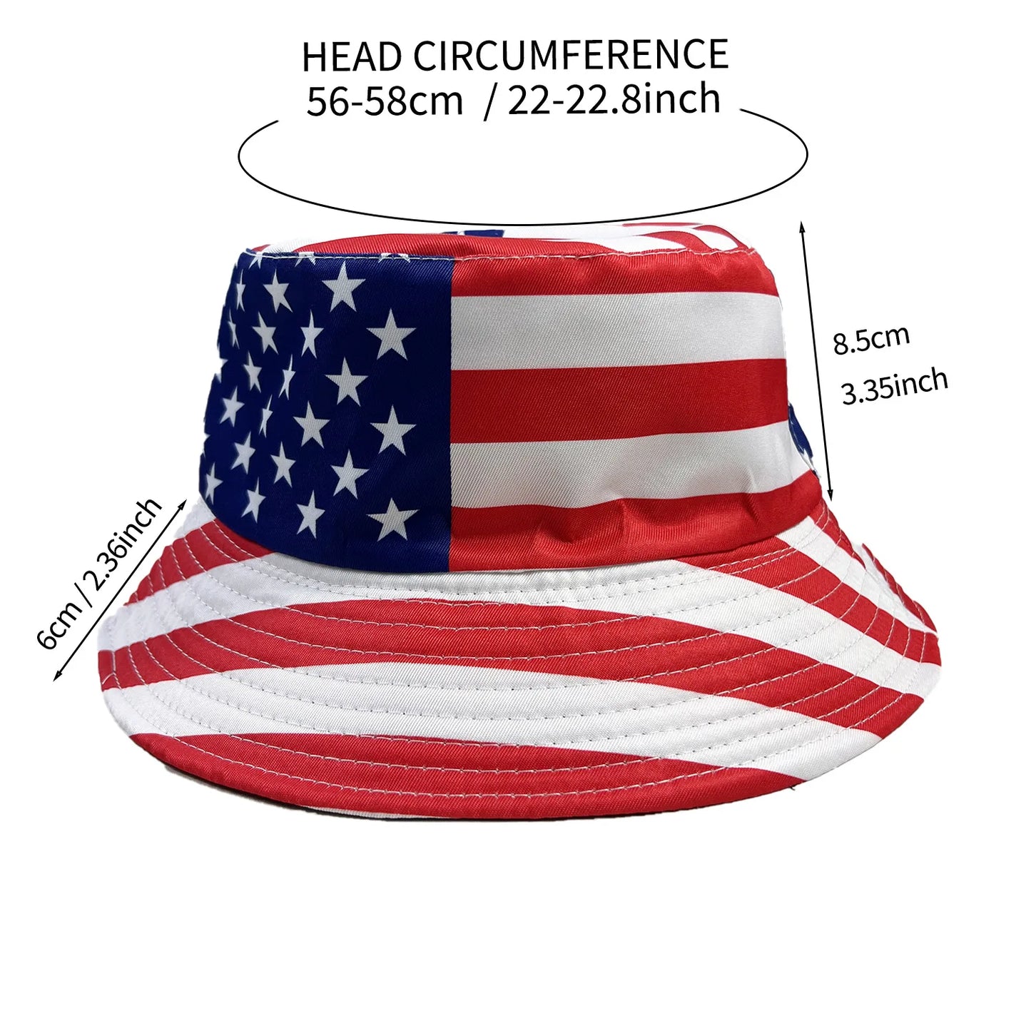 Patriotic Flag Bucket Hat – Your Ultimate Summer Travel Companion