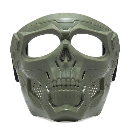 Tactical Skull Skeleton Mask – Full Face Protection with Integrated Goggles