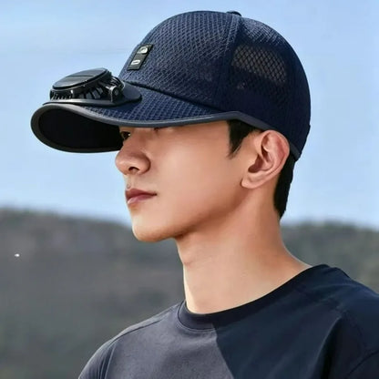 Solar Cooling Fan Baseball Cap – The Ultimate Outdoor Innovation
