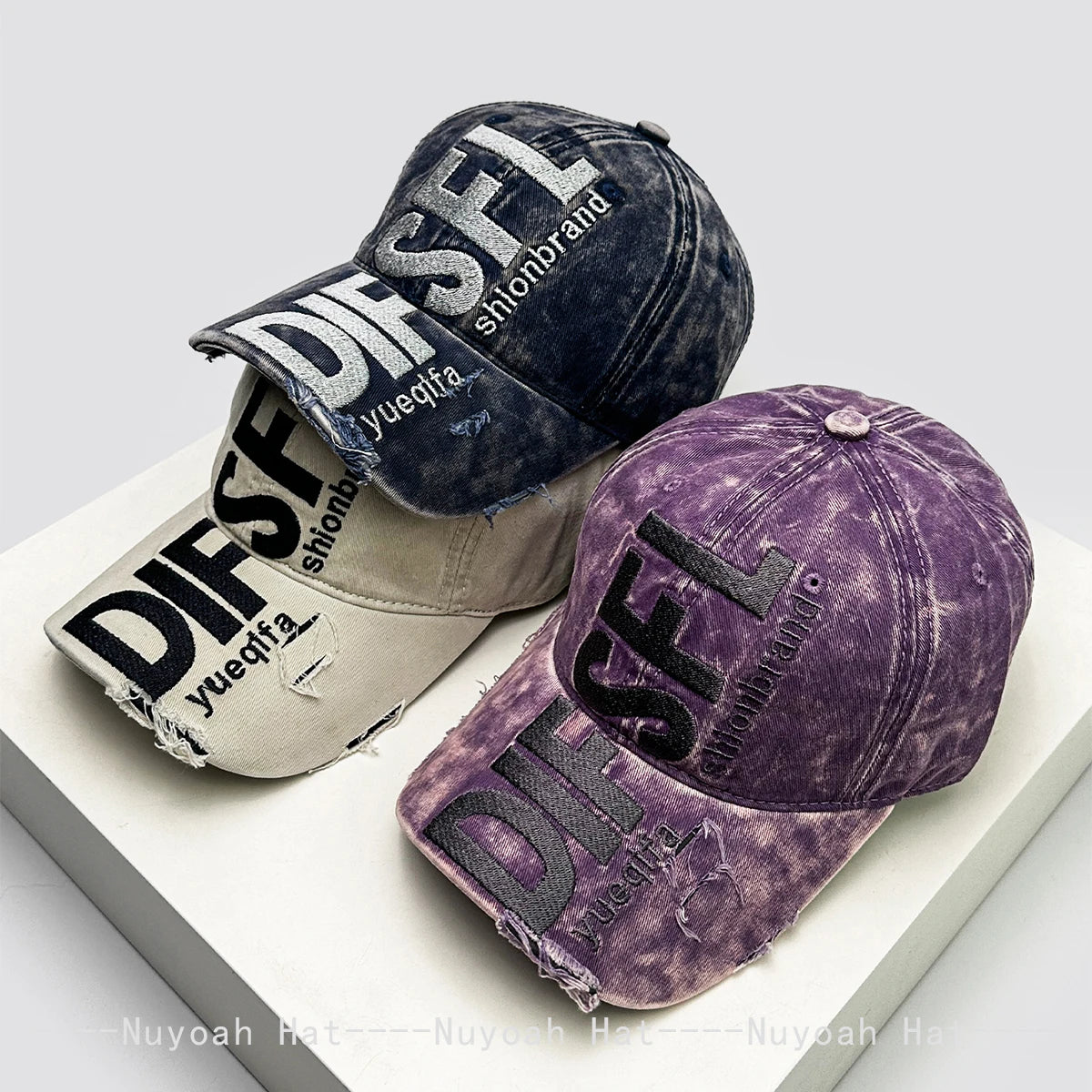 DIFSFL Embroidered Bandhnu Baseball Cap – Unique Urban Style