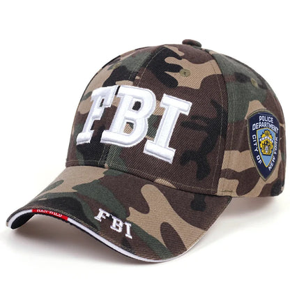 FBI Letter Snapback Baseball Cap – Bold Urban Style