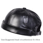 British Style PU Leather Beret – Timeless Retro Elegance