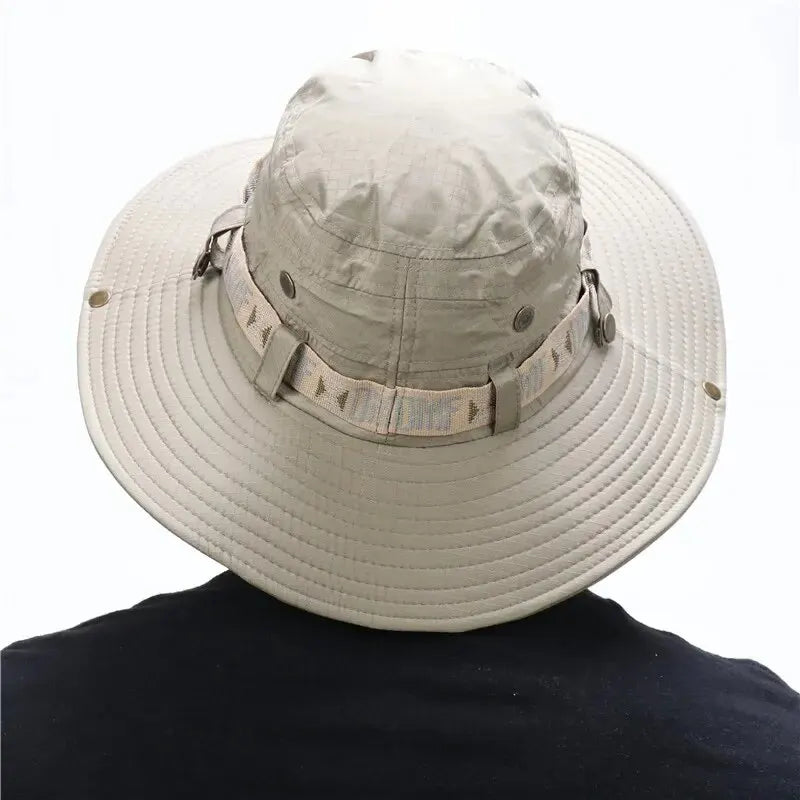 Summer Bucket Hat — UV Protection Wide Brim | Hiking, Beach & Safari Cap