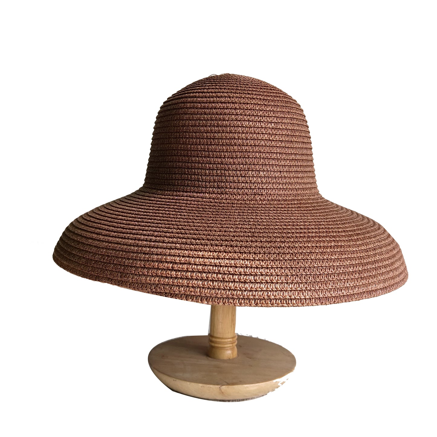 Women's Wide Brim Straw Sun Hat – Foldable Hepburn Style | Beach & Travel
