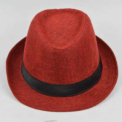 Cotton Linen Jazz Hat – Refined Style for the Modern Gentleman