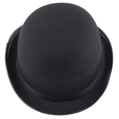 Classic Black Bowler Hat – The Ultimate Performance Prop