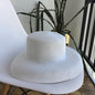 Women's Wide Brim Straw Sun Hat – Foldable Hepburn Style | Beach & Travel