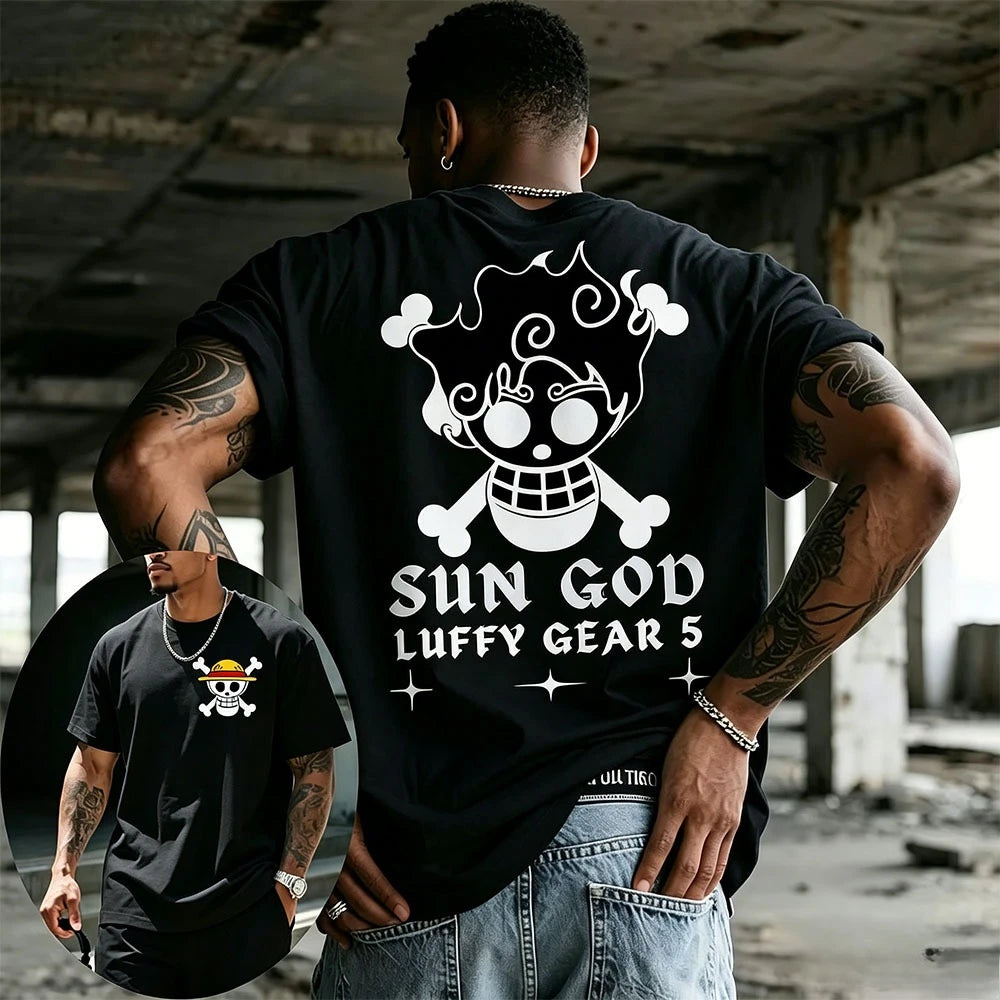 One Piece Skull T-Shirt | Anime Streetwear Graphic Tee