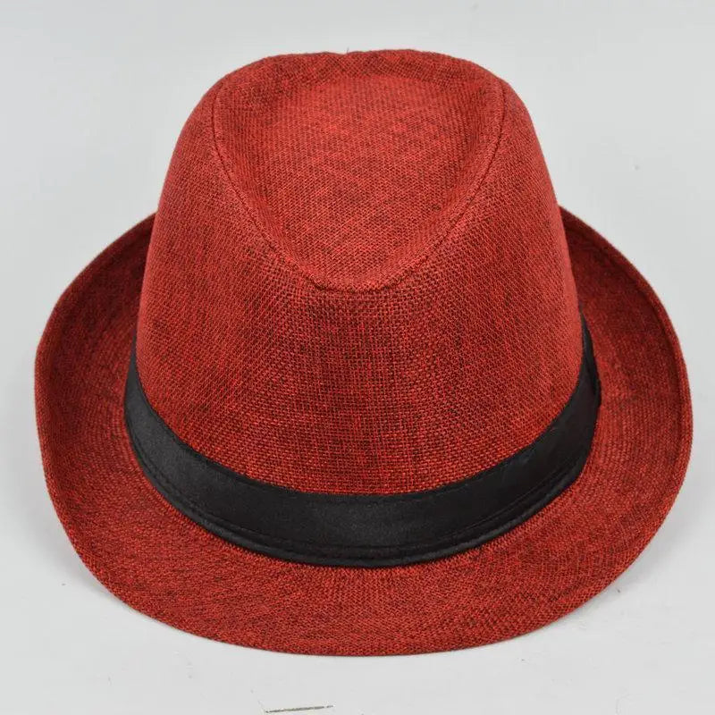 Cotton Linen Jazz Hat – Refined Style for the Modern Gentleman