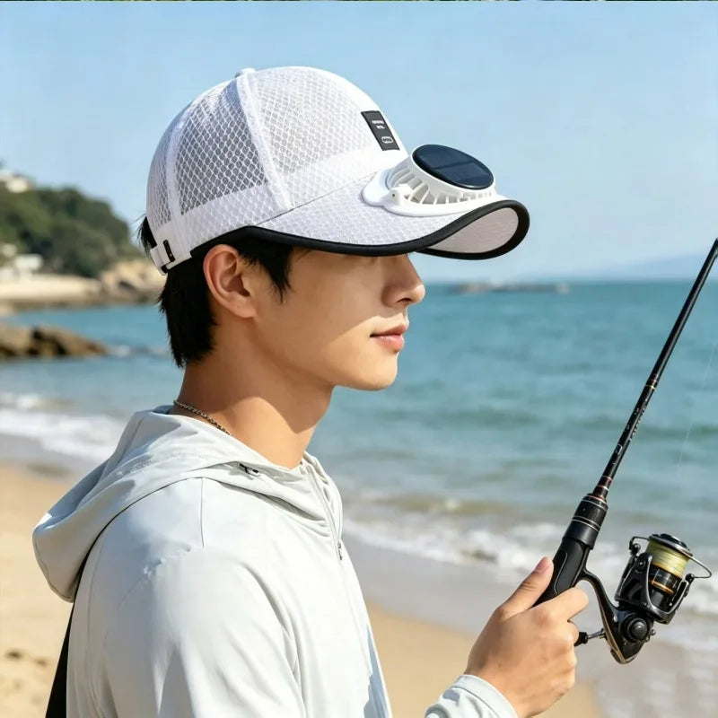 Solar Cooling Fan Baseball Cap – The Ultimate Outdoor Innovation