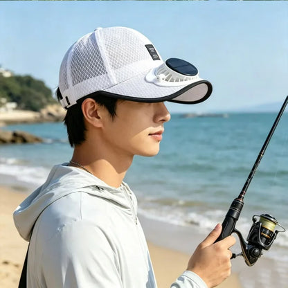 Solar Cooling Fan Baseball Cap – The Ultimate Outdoor Innovation
