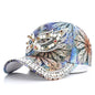 Rhinestone Shiny Baseball Cap – Glamour Meets Street Style