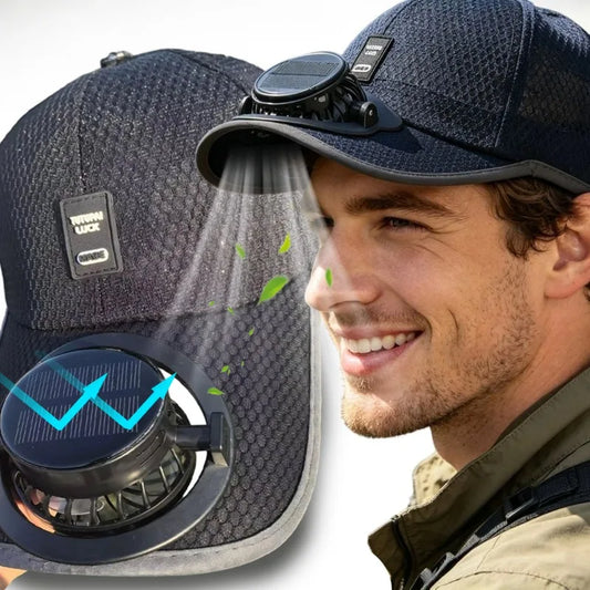 Solar Cooling Fan Baseball Cap – The Ultimate Outdoor Innovation